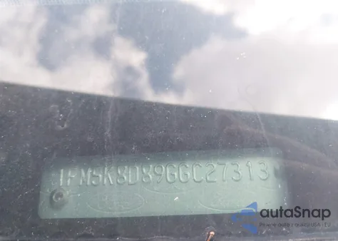 2016 Ford Explorer Xlt z USA, uszkodzony, nr VIN 1FM5K8D89GGC27313